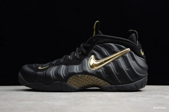 Air Black  624041-009 Pro Foamposite Metallic Gold 0327
